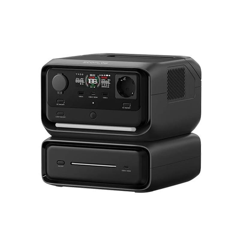 Портативная зарядная станция EcoFlow RIVER 3 Max EU, 572 Вт/ч (EFRIVER3Max-EU-CBOX) - фото #1, Technodom.kz