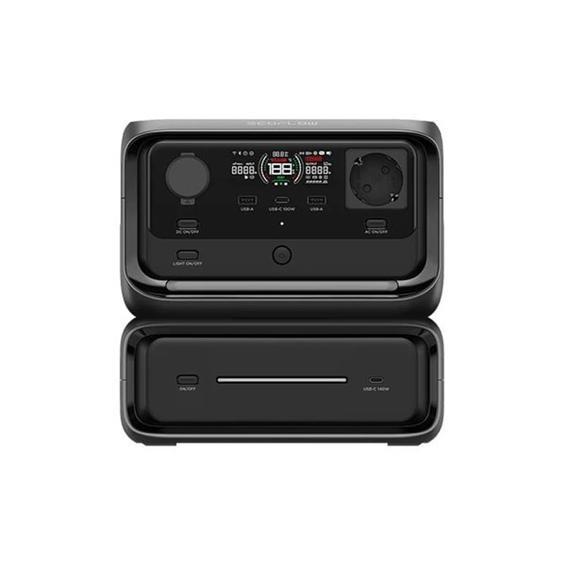 Портативная зарядная станция EcoFlow RIVER 3 Max EU, 572 Вт/ч (EFRIVER3Max-EU-CBOX) - фото #0, Technodom.kz