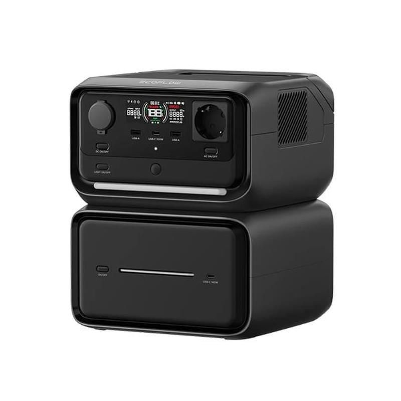 Портативная зарядная станция EcoFlow RIVER 3 Max Plus EU, 858 Вт/ч (EFRIVER3MaxPlus-EU-CBOX) - фото #1, Technodom.kz