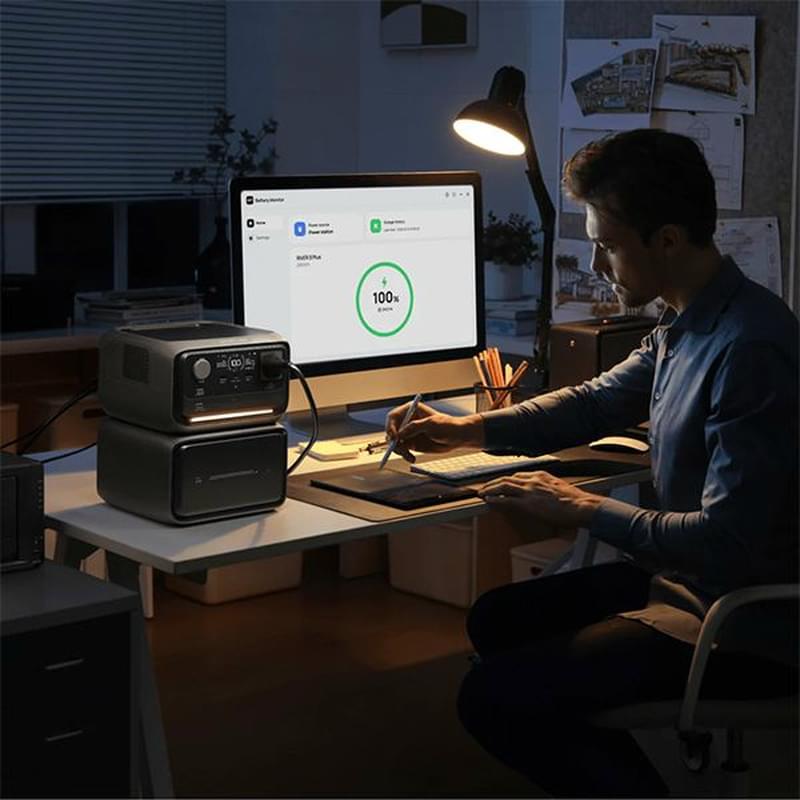 Портативная зарядная станция EcoFlow RIVER 3 Max Plus EU, 858 Вт/ч (EFRIVER3MaxPlus-EU-CBOX) - фото #4, Technodom.kz
