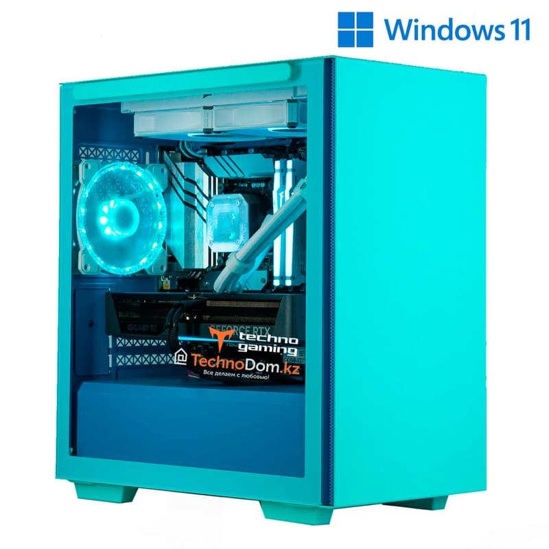 TechnoGaming ойын ПК 216(Ci7-14700/RTX 5070 12GB/D5 32GB/SSD 2TB/B760M-A WIFI/СЖО/MACUBE) Win11 - фото #0, Technodom.kz