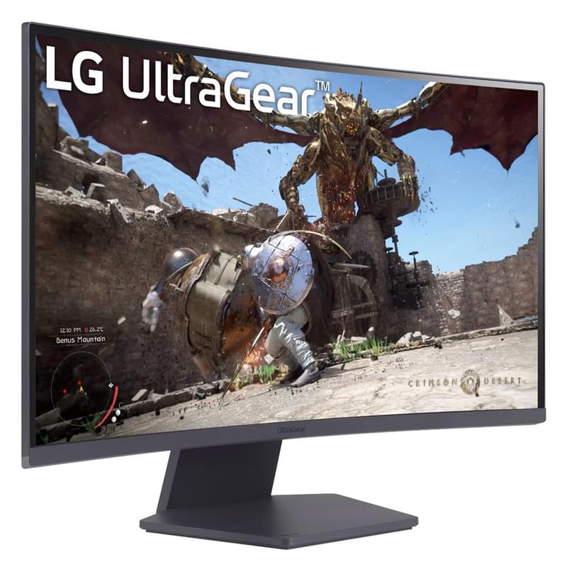 Монитор Игровой 27" LG UltraGear 27GS60QC 2560x1440 16:9 VA 180ГЦ (2HDMI+DP) Black - фото #1, Technodom.kz