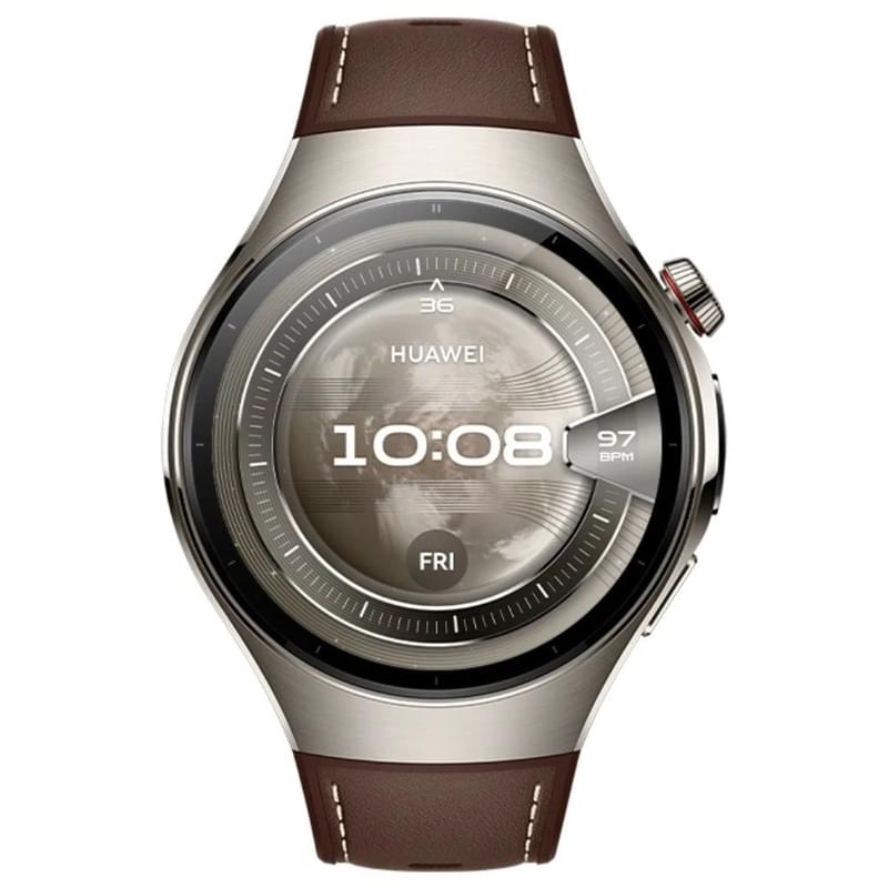 Смарт Часы HUAWEI WATCH 5 (46mm) Brown Rates-L29L (55020EVM) +4G LTE - фото #1, Technodom.kz