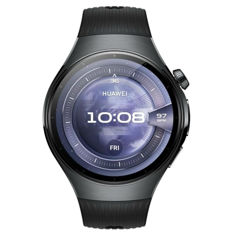 Смарт Часы HUAWEI WATCH 5 (46mm) Black Rates-L19F (55020EVN) +4G LTE - фото #1, Technodom.kz