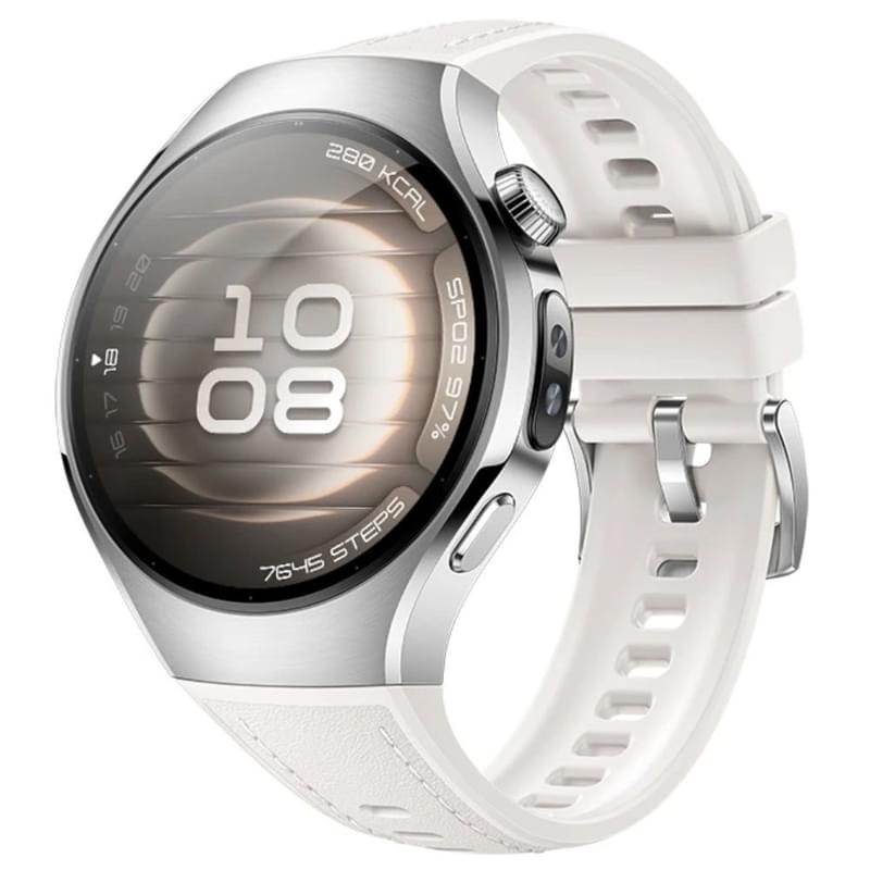 Смарт Часы HUAWEI WATCH 5 (42mm) White Soc-L19L (55020EVR) +4G LTE - фото #1, Technodom.kz