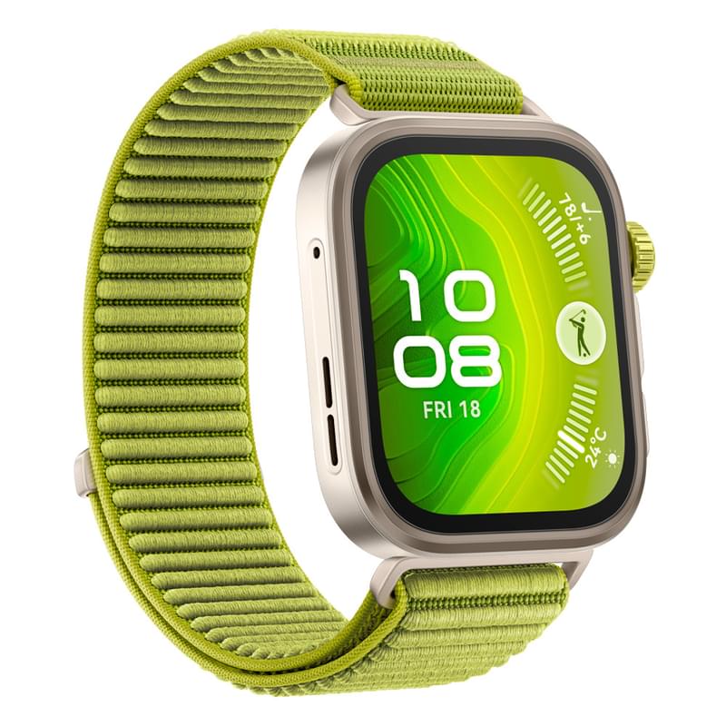 Смарт Часы HUAWEI WATCH FIT 4 Pro Green Seiya-B29W (55020FAG) - фото #1, Technodom.kz