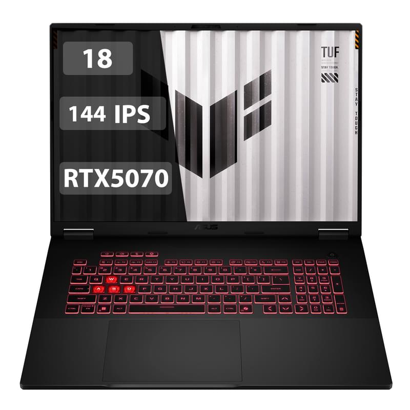 Игровой ноутбук 18'' Asus TUF Gaming A18 (Ryzen 7 260-32-1-RTX5070 8-D)(FA808UP-S8051) - фото #0, Technodom.kz