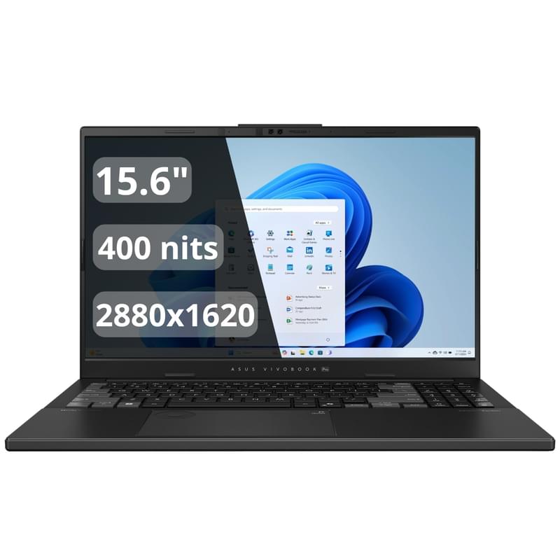 Ноутбук Asus Vivobook Pro 15 OLED U7 255H / 24ГБ / 1000SSD / RTX4050 6ГБ / 15.6 / Win 11 / (N6506CU-MA054W) - фото #0, Technodom.kz Ноутбук Asus Vivobook Pro 15 OLED U7 255H / 24ГБ / 1000SSD / RTX4050 6ГБ / 15.6 / Win 11 / (N6506CU-MA054W) - фото #0, Technodom.kz