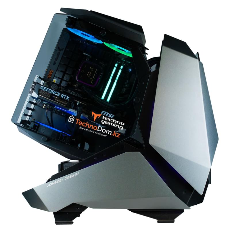 Игровой компьютер TechnoGaming 229(AR7-7800X3D/RTX 5080 16GB/D5 32GB/SSD 2TB/B650M-E WIFI/СЖО/MOD 5 GR - фото #0, Technodom.kz