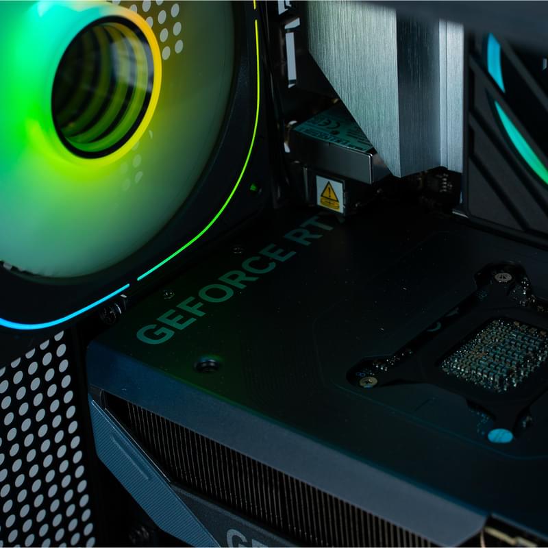 Игровой ПК TechnoGaming 230(AR5-7600/RTX 5070 12GB/D5 32GB/SSD 1TB/B650M-A WIFI II/СЖО/D300 BK - фото #3, Technodom.kz
