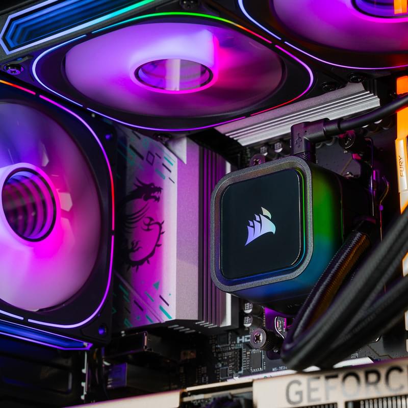 Игровой компьютер TechnoGaming 234(AR7-7800X3D/RTX 5070TI 16GB/D5 32GB/SSD 2TB/B650 Gaming Plus/СЖО/Jonsbo - фото #12, Technodom.kz