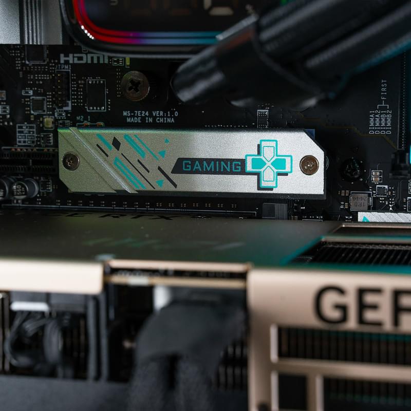 Игровой компьютер TechnoGaming 233(AR7-7800X3D/RTX 5070TI 16GB/D5 32GB/SSD 2TB/B650 Gaming Plus/СЖО/I400-G - фото #10, Technodom.kz