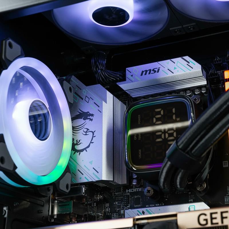Игровой компьютер TechnoGaming 233(AR7-7800X3D/RTX 5070TI 16GB/D5 32GB/SSD 2TB/B650 Gaming Plus/СЖО/I400-G - фото #12, Technodom.kz