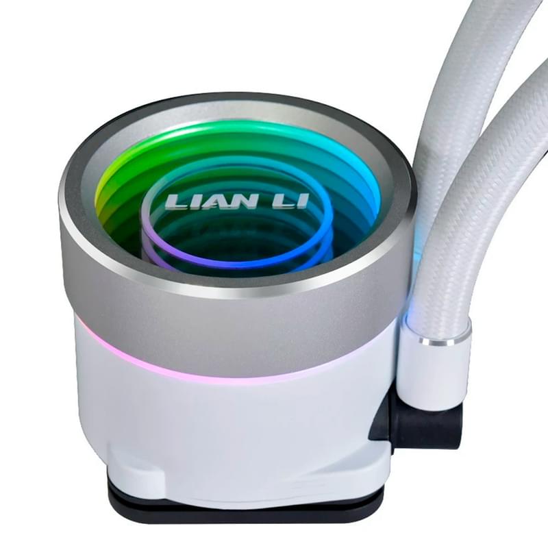 CPU арналған сұйық салқындату жүйесі Lian Li GA II Trinity 360, ARGB 3x120см White G89.GA2T36W.00 - фото #4, Technodom.kz