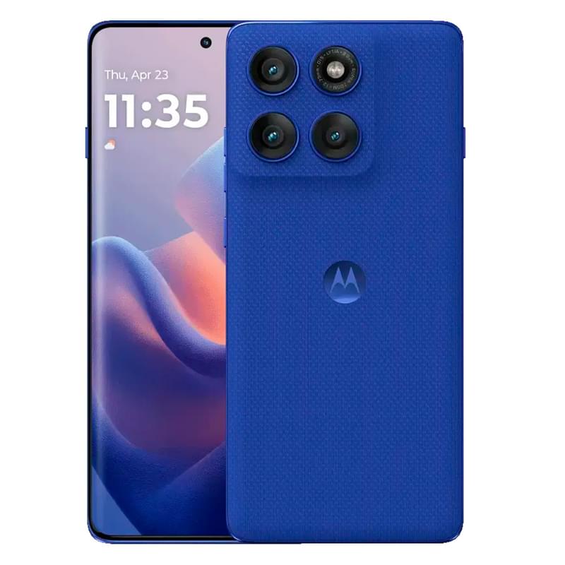 Смартфон Motorola Edge 60 Pro 12/512GB Dazzling Blue - фото #3, Technodom.kz