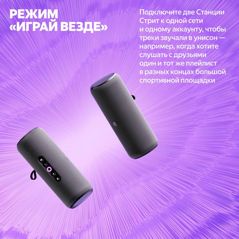 Умная колонка Яндекс Станция Стрит, с Алисой, Зеленый (YNDX-00030GRN) - фото #8, Technodom.kz