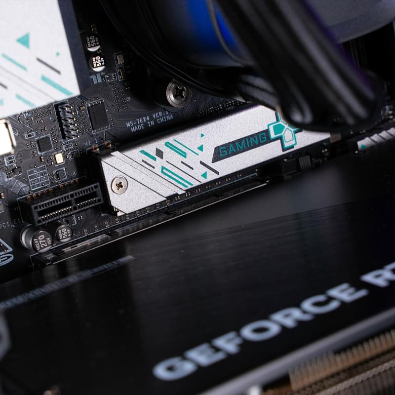 Игровой компьютер TechnoGaming 240(AR7-7800X3D/RTX5080 16GB/D5 32GB/SSD 2TB/B650 Gaming Plus/СЖО/MOD3 BK - фото #8, Technodom.kz