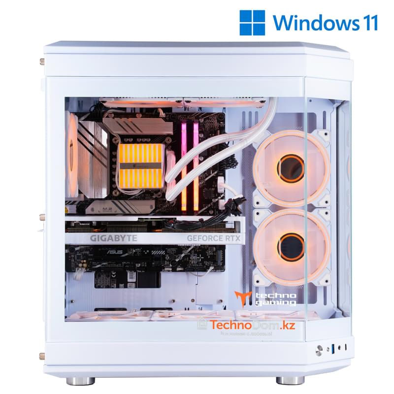 Игровой компьютер TechnoGaming 241(Ci5-13400F/RTX4060TI 8GB/D5 32GB/SSD 1TB/B760M-A WIFI/GameMax HYPE WH - фото #1, Technodom.kz