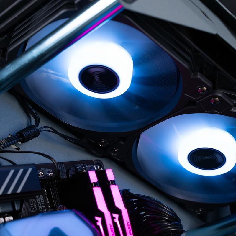 Игровой ПК TechnoGaming 244(Ci5-13400F/RTX5070 12GB/D5 32GB/SSD 1TB/B760M DS3H/СЖО/Mod 3 Mini Grey - фото #12, Technodom.kz