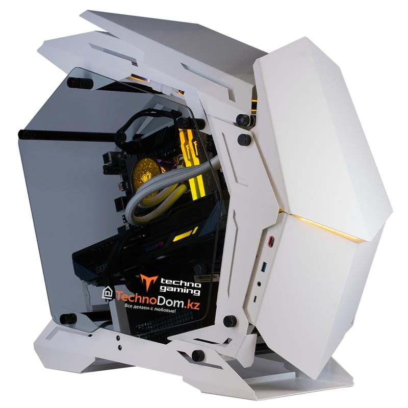 Игровой компьютер TechnoGaming 245(Ci5-13400F/RTX5070 12GB/D5 32GB/SSD 1TB/B760M DS3H/СЖО/Mod 3 Mini White - фото #0, Technodom.kz
