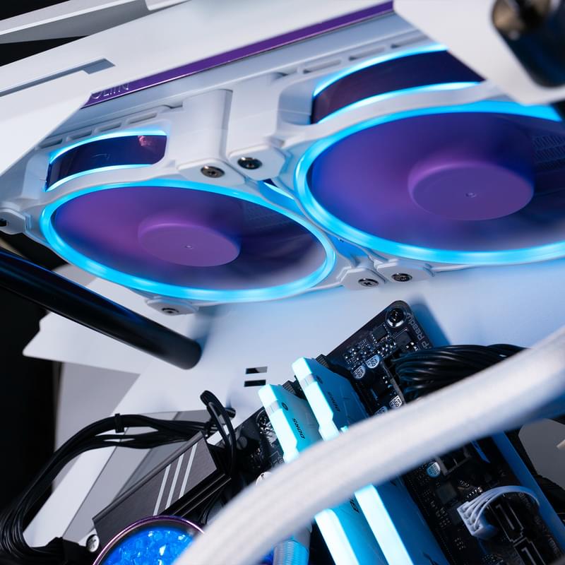 Игровой компьютер TechnoGaming 245(Ci5-13400F/RTX5070 12GB/D5 32GB/SSD 1TB/B760M DS3H/СЖО/Mod 3 Mini White - фото #10, Technodom.kz