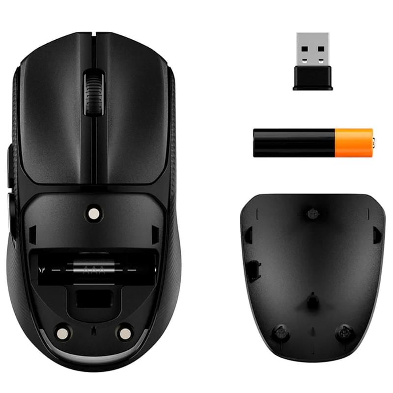 Игровая мышь беспроводная HyperX Pulsefire Fuse, Black (A1KY6AA) - фото #6, Technodom.kz