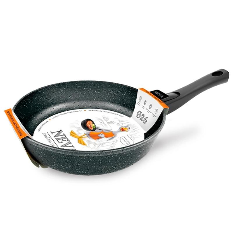 Сковорода 26см Neva Granite Литая с/р НМП NG026 - фото #1, Technodom.kz
