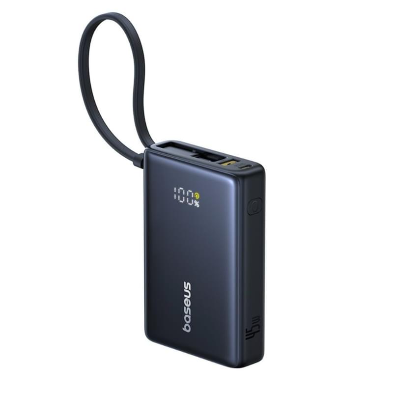 Внешний аккумулятор Baseus, PicoGo 10000mAh 45W, Black (BAS-P1007680312300) - фото #10, Technodom.kz