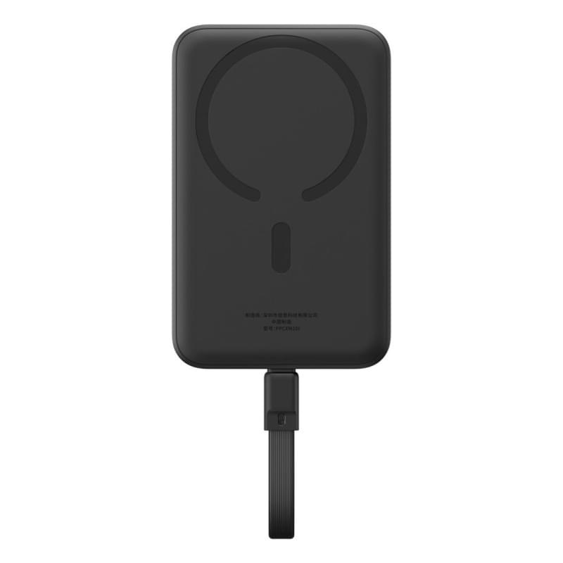 Внешний аккумулятор Baseus, Magnet.Mini USB-C 10000mAh 30W, Black (BAS-P1002210B11300) - фото #0, Technodom.kz