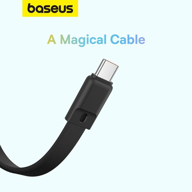 Внешний аккумулятор Baseus, Magnet.Mini USB-C 10000mAh 30W, Black (BAS-P1002210B11300) - фото #14, Technodom.kz