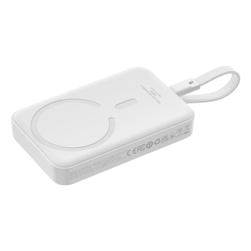 Внешний аккумулятор Baseus, Magnet.Mini USB-C 10000mAh 30W, White (BAS-P1002210B22300) - фото #10, Technodom.kz