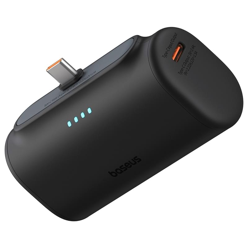 Внешний аккумулятор Baseus, Compact USB-C Edit. 5000mAh 20W, Black (BAS-P1006830611300) - фото #0, Technodom.kz
