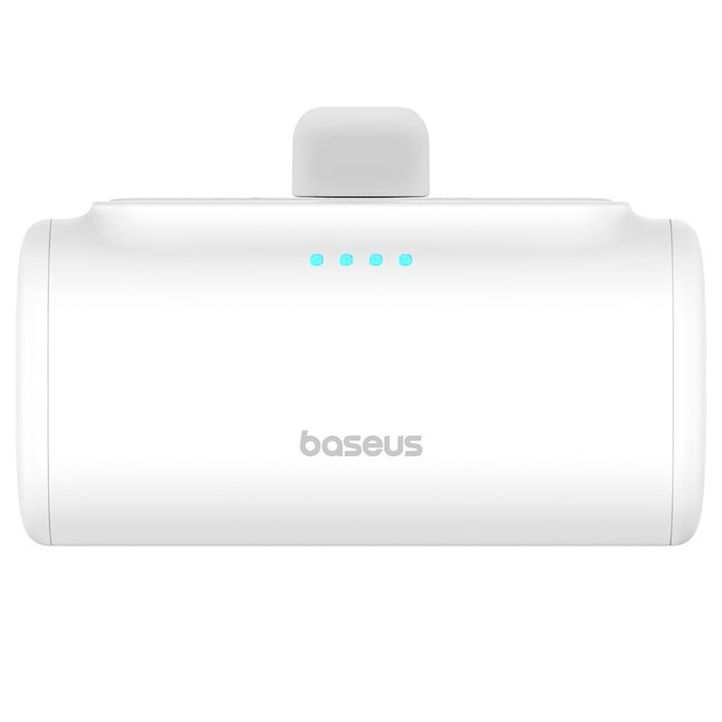 Внешний аккумулятор Baseus, Compact USB-C Edit. 5000mAh 20W, White (BAS-P1006830621300) - фото #1, Technodom.kz