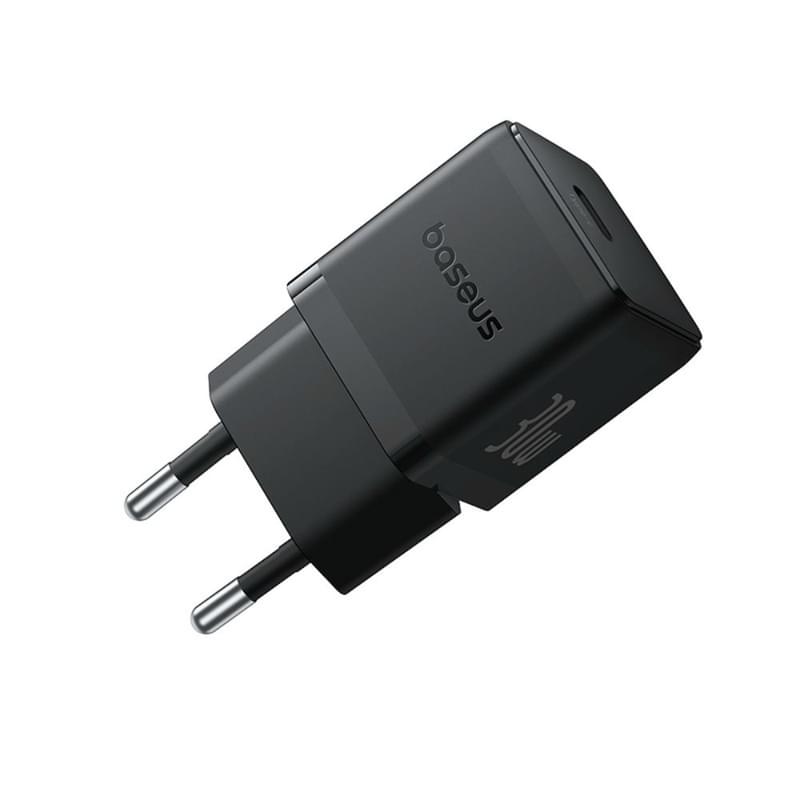 Адаптер питания Baseus, Palm USB-C 30W с каб, Black (BAS-P1011160511301) - фото #11, Technodom.kz