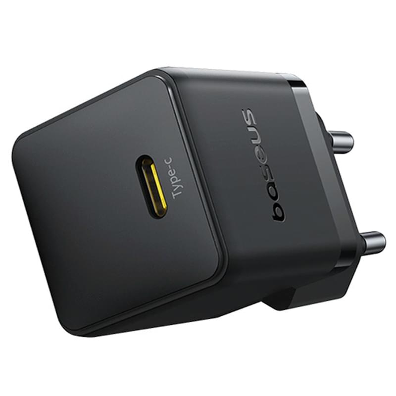 Адаптер питания Baseus, Palm USB-C 30W, Black (BAS-P1011160511300) - фото #2, Technodom.kz