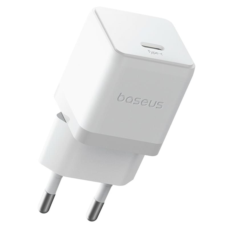 Адаптер питания Baseus, Palm USB-C 30W, White (BAS-P1011160521300) - фото #1, Technodom.kz