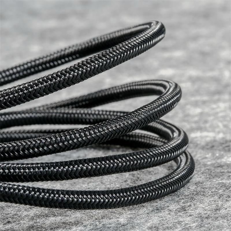 Кабель Baseus, 8pin+C*2+micro FsT 1.2m, Black (BAS-CA1T4-B01) - фото #20, Technodom.kz