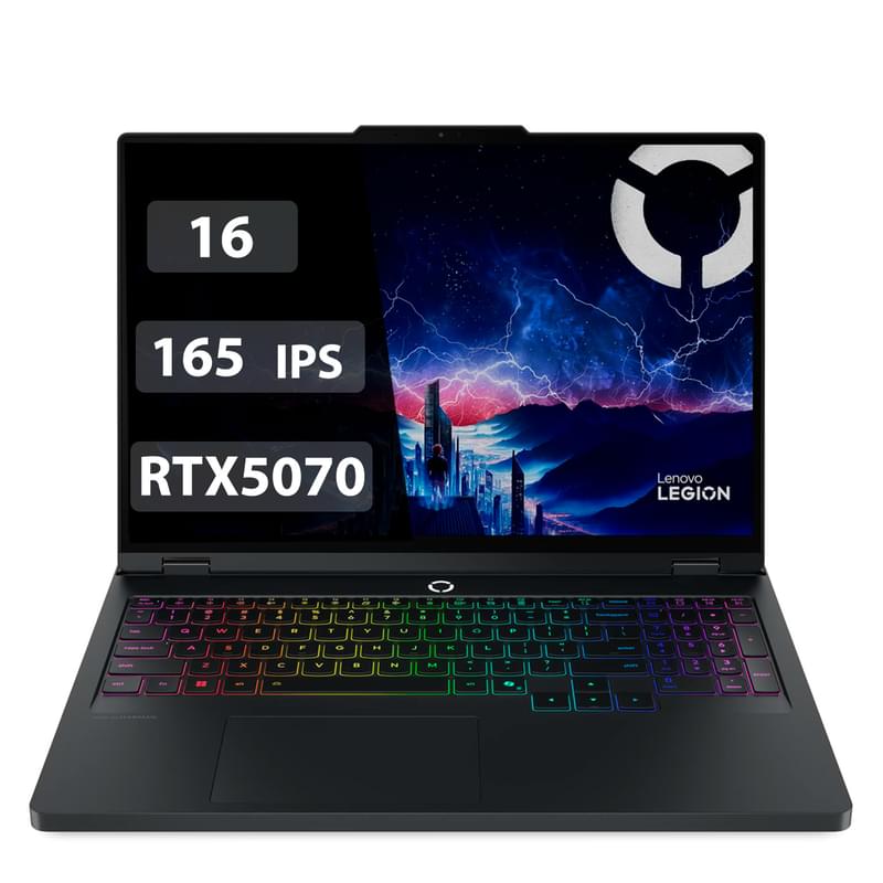 Игровой ноутбук 16'' Lenovo Legion Pro 5 16IAX10 (U9 275HX-32-1-RTX5070 8-D) (83F30012RK) - фото #0, Technodom.kz