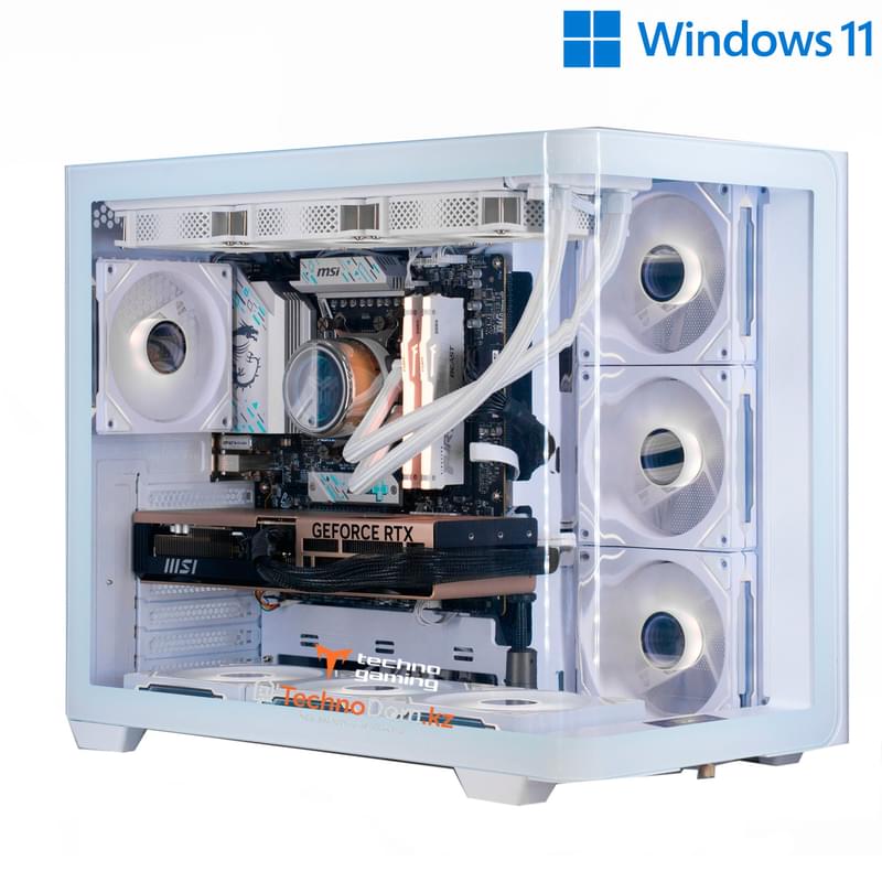 Игровой компьютер TechnoGaming 246(AR7-7800X3D/RTX5070TI 16GB/D5 32GB/SSD2TB/B650Gaming Plus/СЖО/FSP M580WH - фото #0, Technodom.kz