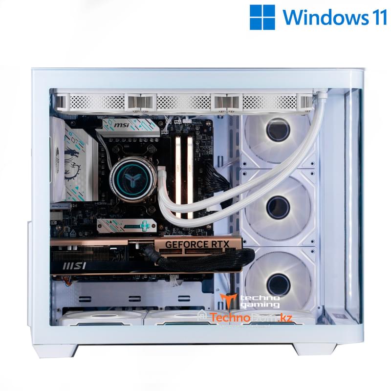 Игровой компьютер TechnoGaming 246(AR7-7800X3D/RTX5070TI 16GB/D5 32GB/SSD2TB/B650Gaming Plus/СЖО/FSP M580WH - фото #1, Technodom.kz