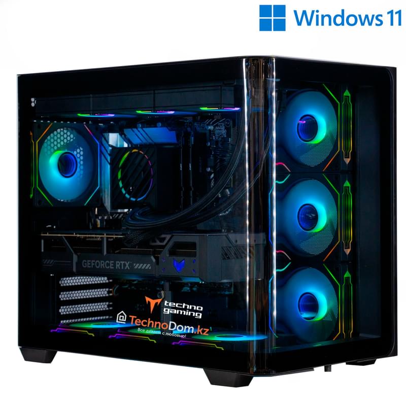 Игровой компьютер TechnoGaming 247(Ci5-13400F/RTX5070 12GB/D5 32GB/SSD 1TB/B650M-A WIFI/СЖО/FSP M580 BK - фото #0, Technodom.kz