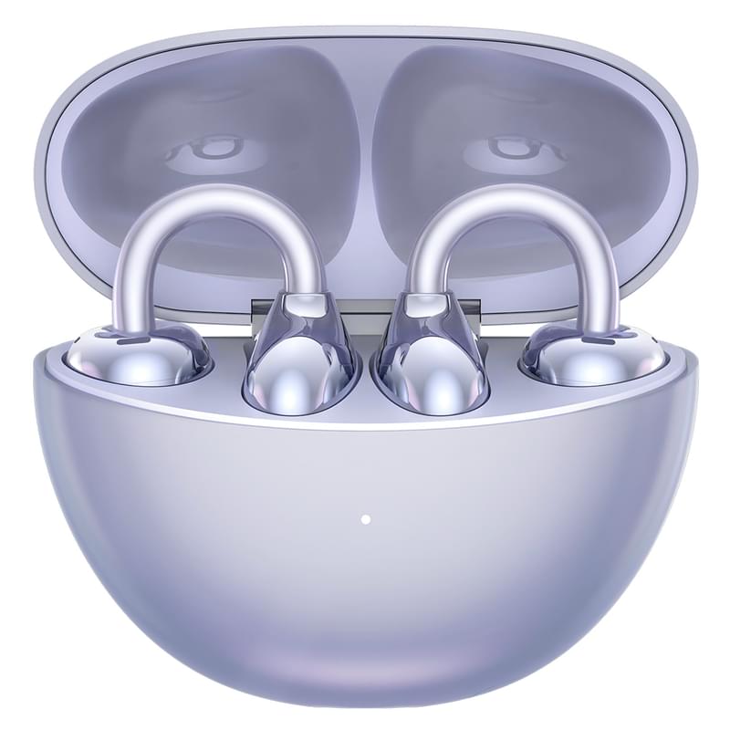 Наушники беспроводные HONOR CHOICE Earbuds Clip Purple - фото #0, Technodom.kz