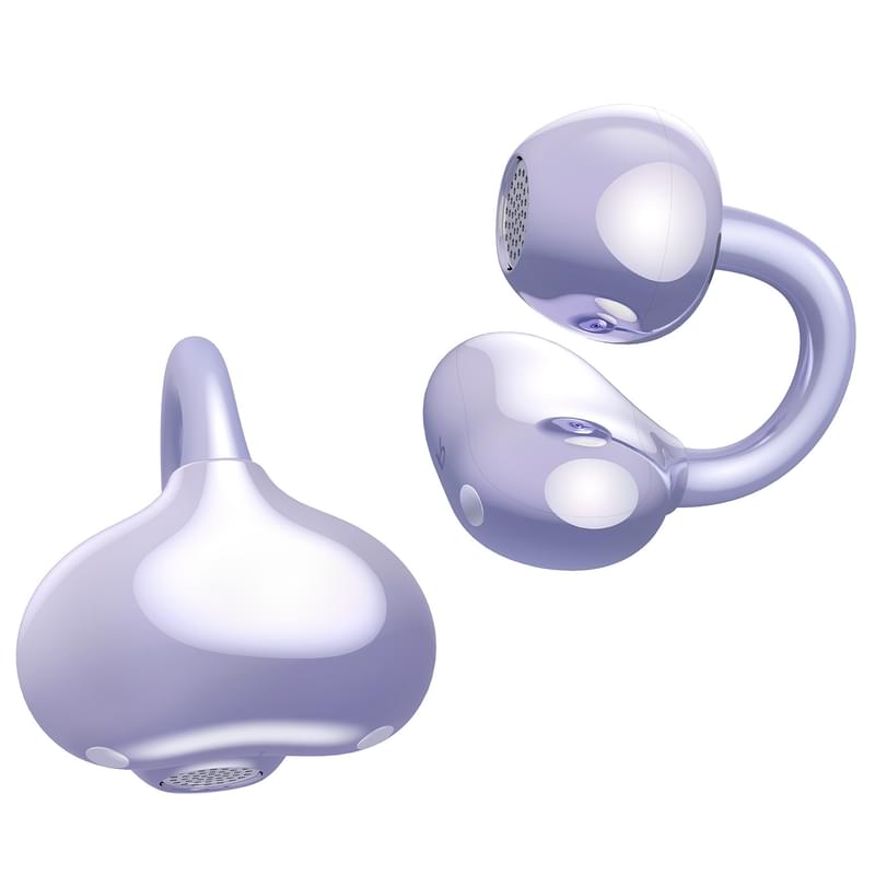 Наушники беспроводные HONOR CHOICE Earbuds Clip Purple - фото #9, Technodom.kz