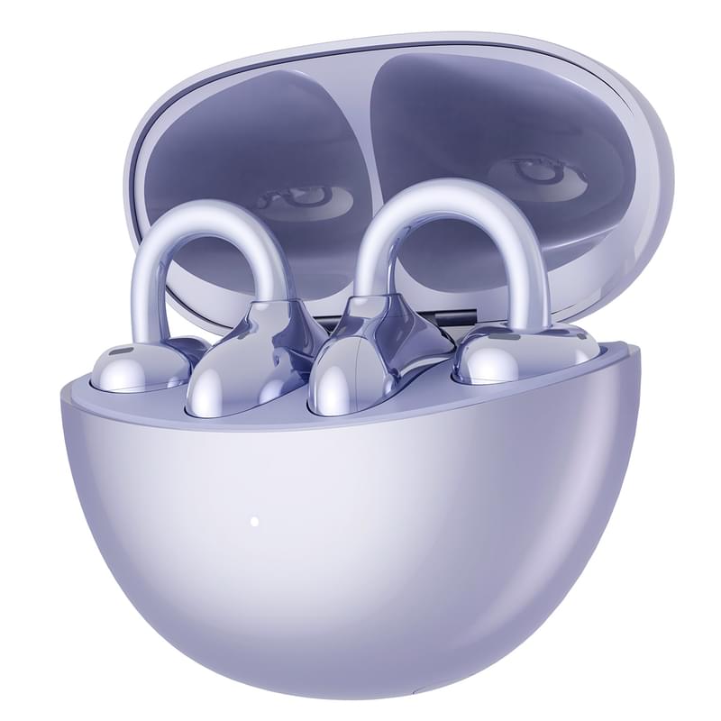 Наушники беспроводные HONOR CHOICE Earbuds Clip Purple - фото #2, Technodom.kz