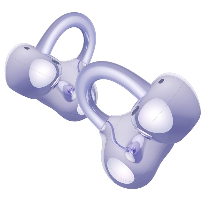 Наушники беспроводные HONOR CHOICE Earbuds Clip Purple - фото #5, Technodom.kz