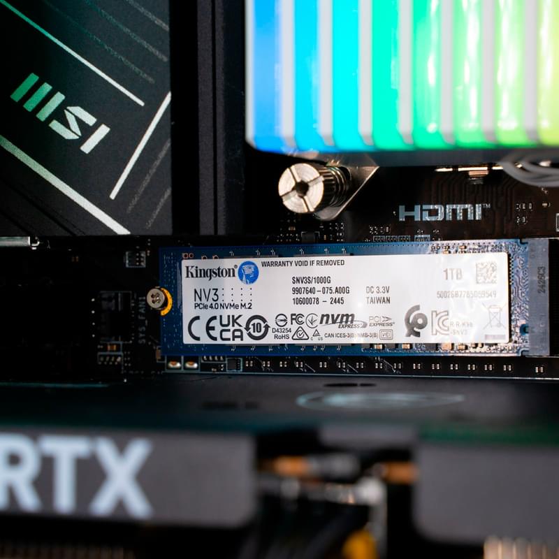 Игровой компьютер TechnoGaming 248(Ci5-13400F/RTX 5060 8GB/D5 32GB/SSD 1TB/B760M-A WIFI/СЖО/D41 STD - фото #5, Technodom.kz