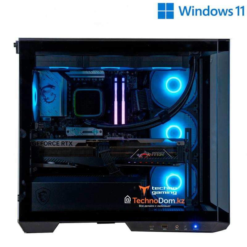 TechnoGaming ойын ПК 249(AR7-9800X3D/RTX5070TI 16GB/D5 32GB/SSD 2TB/B650 Gaming/СЖО/MSI + Win 11 - фото #2, Technodom.kz