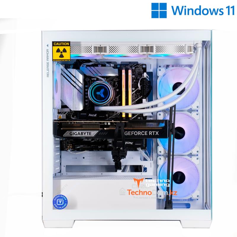 Игровой компьютер TechnoGaming 250(Ci7-13700/RTX 5070TI 16GB/D5 32GB/SSD 2TB/B760M-A WIFI + 11Win/СЖО/C500 - фото #1, Technodom.kz