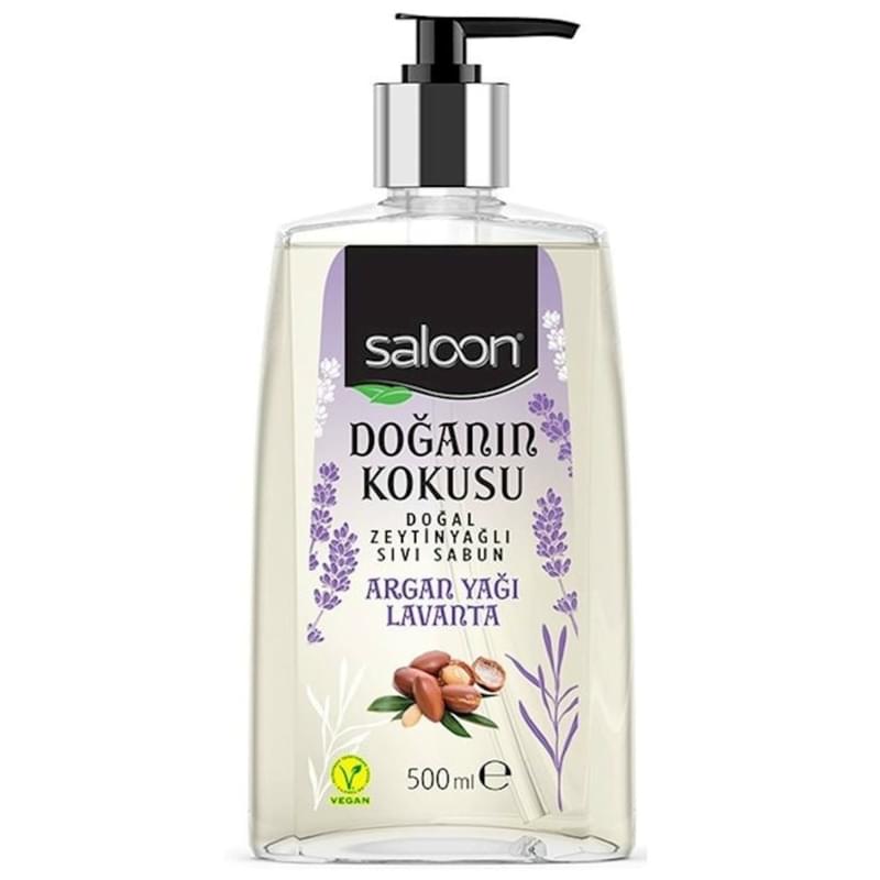 Жидкое мыло для рук Saloon Аргановое масло и Лаванда 500 мл (8690546611437) - фото #0, Technodom.kz