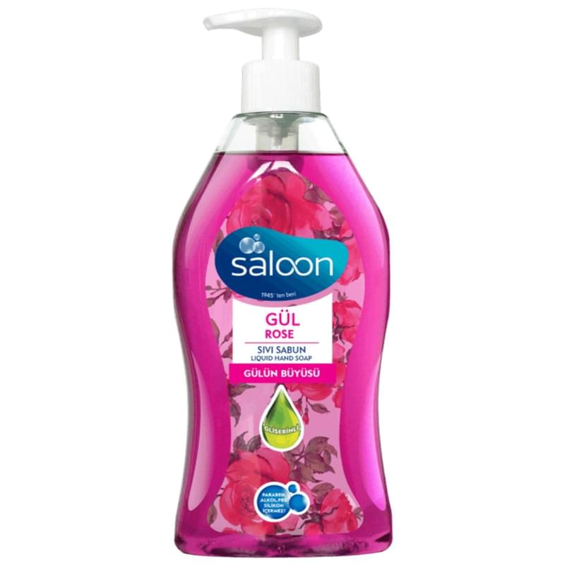 Жидкое мыло для рук Saloon Роза 400 мл (8690546610584) - фото #0, Technodom.kz